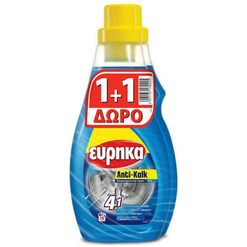 Antikalk Gel Εύρηκα Αποσκληρυντικό Πλυντηρίου