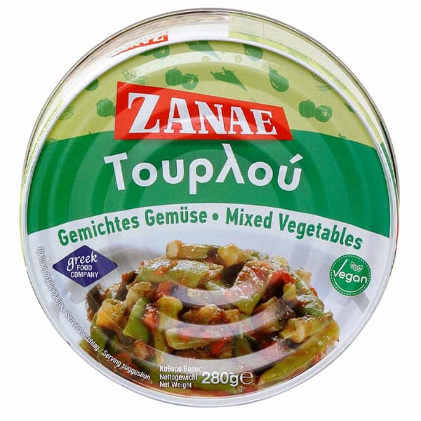 Τουρλού Λαδερό Ζαναέ Λαδερό