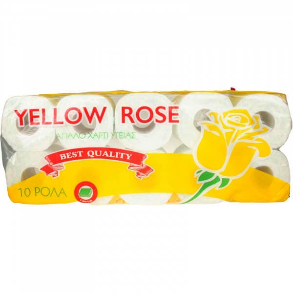 Χαρτί Υγείας Τρίφυλλο Yellow Rose Χαρτικά