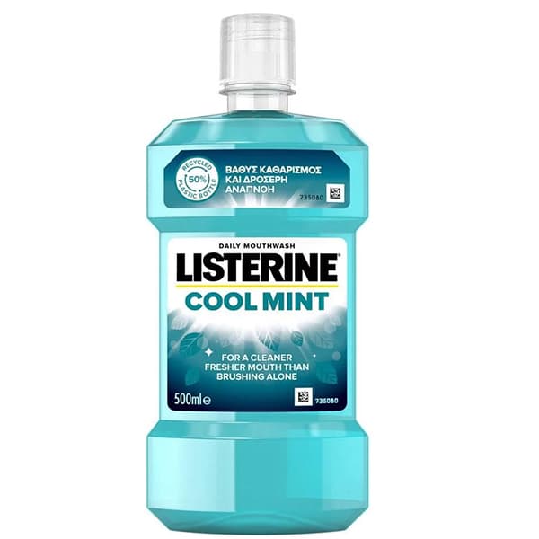 Listerine Cool Mint 500ml Στοματικό Διάλυμα