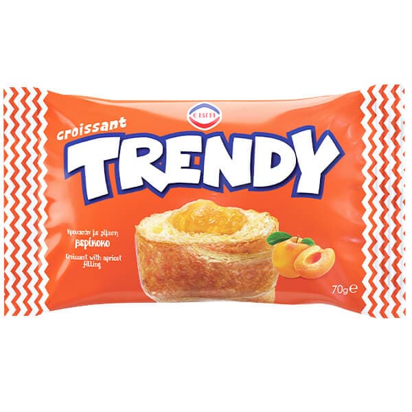 Κρουασάν Έβγα Βερύκοκο Trendy Κρουασάν Βερύκοκο