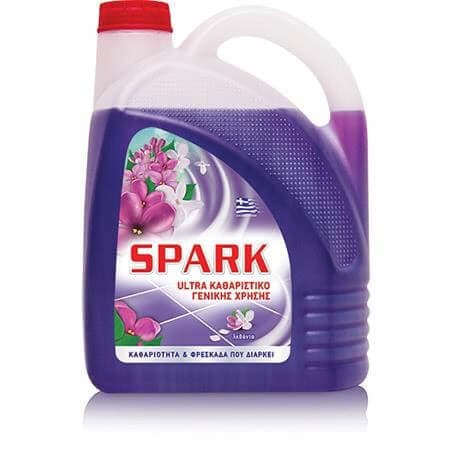 Καθαριστικό Πατώματος Spark Λεβάντα 4lit Καθαριστικό Πατώματος