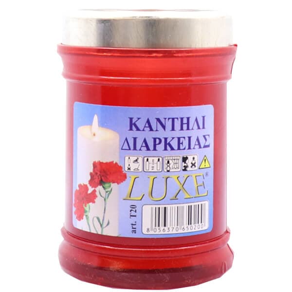 Κερί Μνημοσύνου Κόκκινο Εκκλησιαστικό Είδος