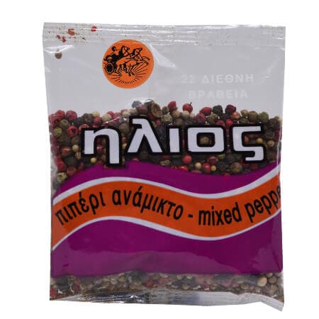Πιπέρι Χονδρό Αναμεικτο Ήλιος Μπαχαρικά