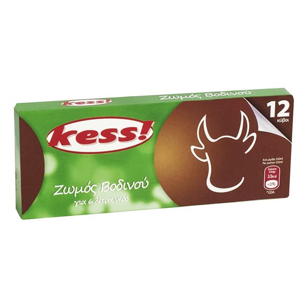 Κύβος Kess Βοδινό Κύβοι Ζωμοί