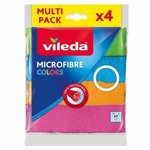 Vileda Πάνι Μικροΐνες Colors Πανάκια Καθαρισμού