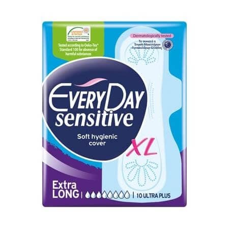 Σερβιέτες Everyday Sensitive Extra Long Σερβιέτες