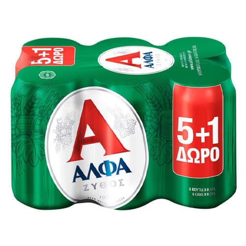 Μπύρα Άλφα Κουτί Μπύρες
