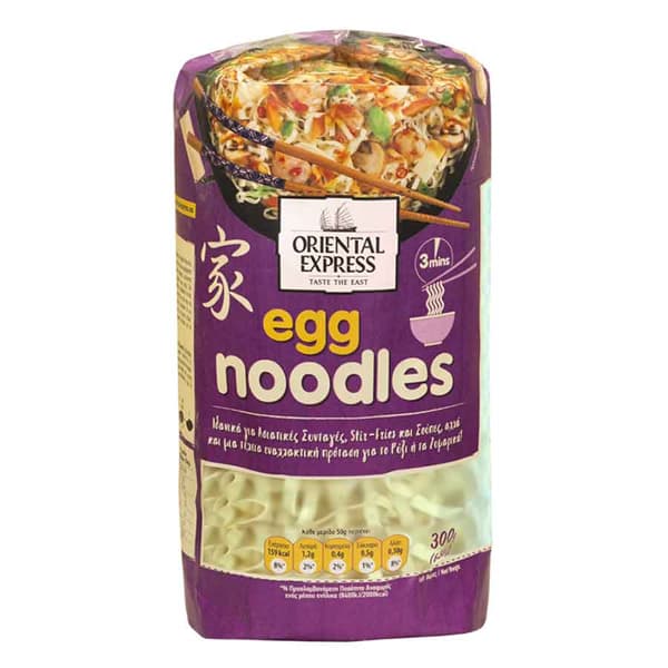 Noodles Αυγών Oriental Express Έτοιμα Μικρογεύματα