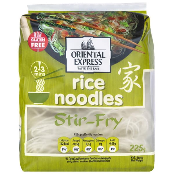 Noodles Ρυζιού Stir-fry Oriental Express Έτοιμο Μικρογεύμα