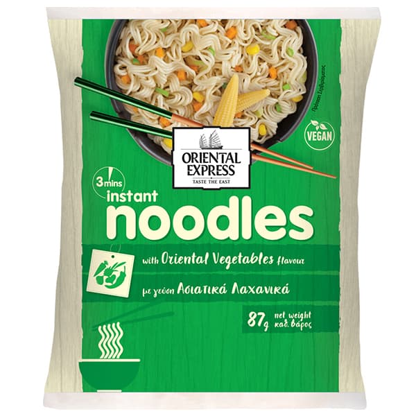 Noodles Λαχανικά Oriental Oriental Express Έτοιμα Μικρογεύματα