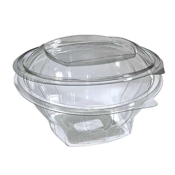 Θήκη Στρογγυλή lux Plast Σκεύη PET Σαλάτας