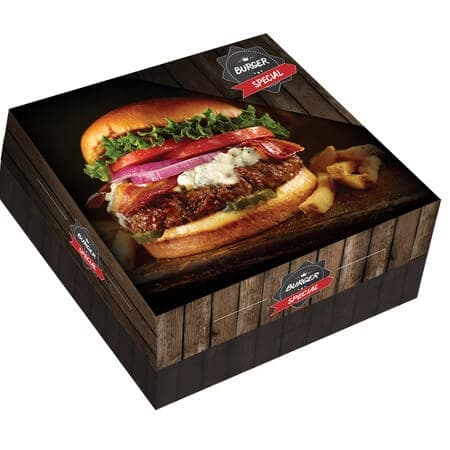Luxury Κουτί Burger Κουτιά Ψητοπωλείου