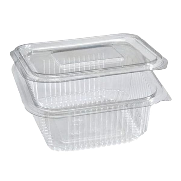 Θήκη Τετράγωνη lux Plast Σκεύη PET Τετράγωνα