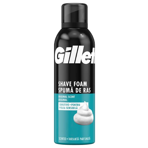 Αφρός Ξυρίσματος Gillette sensitive Ξυριστικά