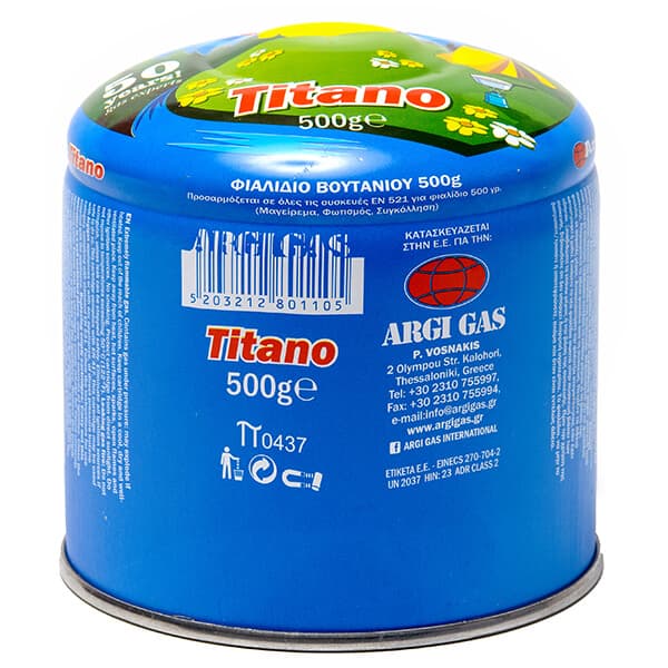 Φιαλίδια Υγρού Titano Argi Gas Φιαλίδια Υγραερίου