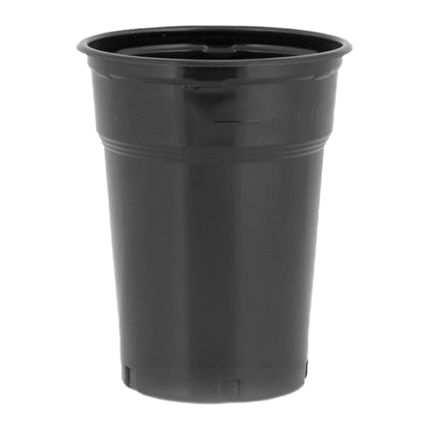 Ποτήρι Freddo Μαύρο Lux Plast Ποτήρι