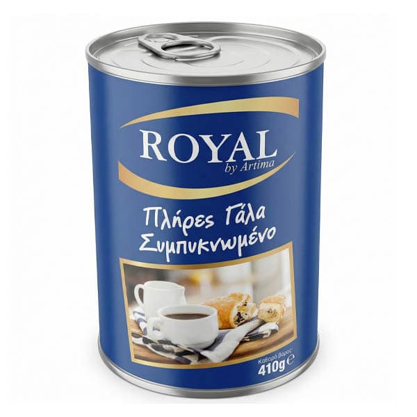 Γάλα Εβαπορέ Συμπυκνωμένο Royal Γάλα