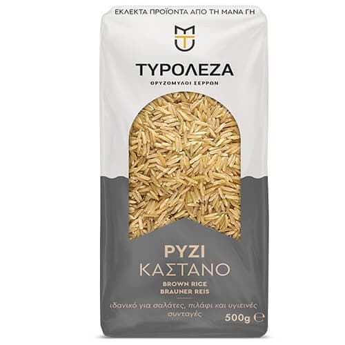 Ρύζι Καστανό Τυρόλεζα Ρύζι Καστανό