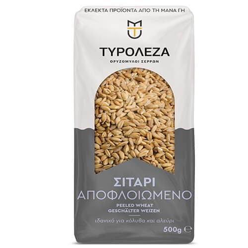 Τυρόλεζα Σιτάρι Αποφλοιωμένο Ζυμαρικά