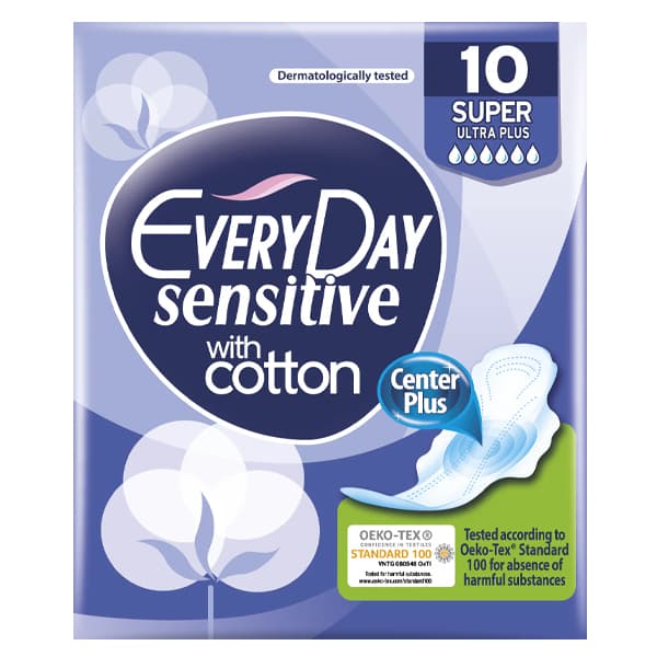 Σερβιέτες Everyday Sensitive 10τεμ. ΣΕΡΒΙΕΤΕΣ - ΣΕΡΒΙΕΤΑΚΙΑ - ΤΑΜΠΟΝ