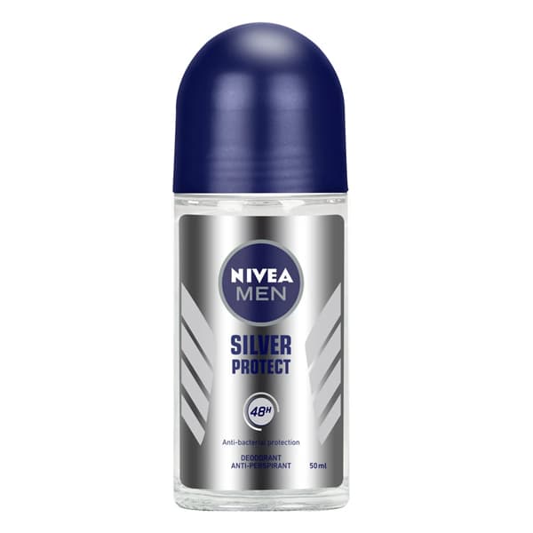 Roll-on Nivea Men Silver Protect Αποσμητικό Σώματος