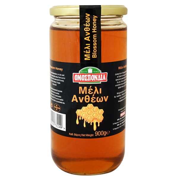 Μέλι Ανθέων Ομοσπονδία Γ.Β. 900gr Μέλι