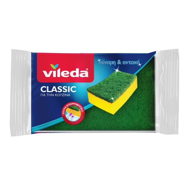 Σφουγγαράκι Vileda Classic Regular Σφουγγάρι Κουζίνας