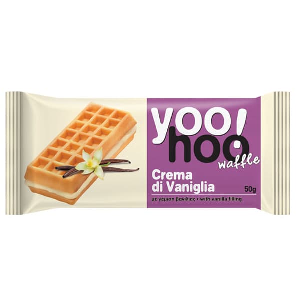 Βάφλα Βανίλια Yoohoo Γλυκό