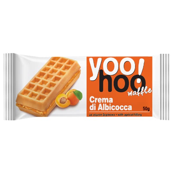 Βάφλα Βερίκοκο Yoohoo Βάφλες