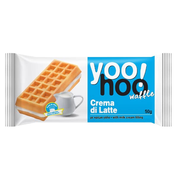 Βάφλα Κρέμα Γάλακτος Yoohoo Βάφλα