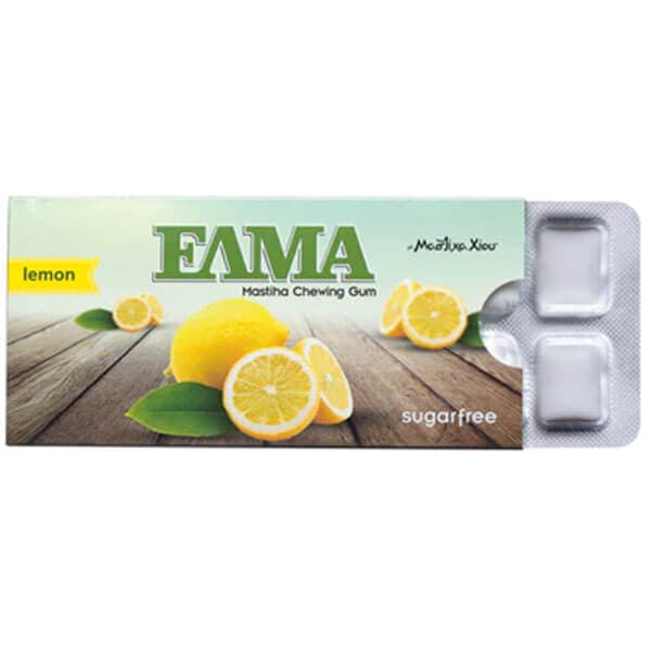 Μαστίχα Χίου Λεμόνι Sugarfree Έλμα Τσίχλες