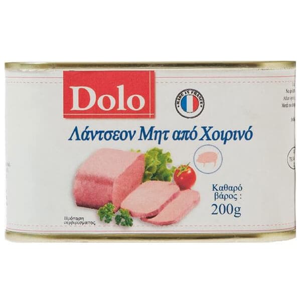 Luncheon Μεατ Χοιρινό Dolo Κονσέρβες Κρέατος