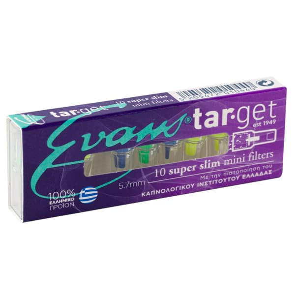 Πιπάκια Target Evans super Slim