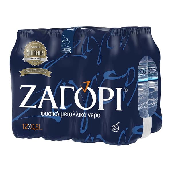 Νερό Ζαγόρι 500ml 12 Pack Εμφιαλωμένο Νερό