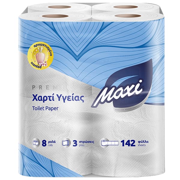 Χαρτί Υγείας 3φυλλο Άρωμα Maxi Χαρτί Υγείας