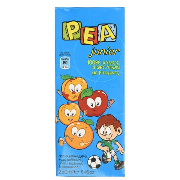 Χυμός junior Μπλε Ρέα Φυσικός Χυμός