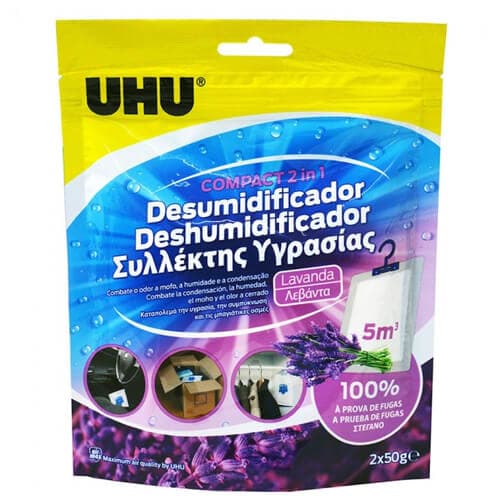 Uhu Συλλέκτης Υγρασίας Λεβάντα Καθαριότητα