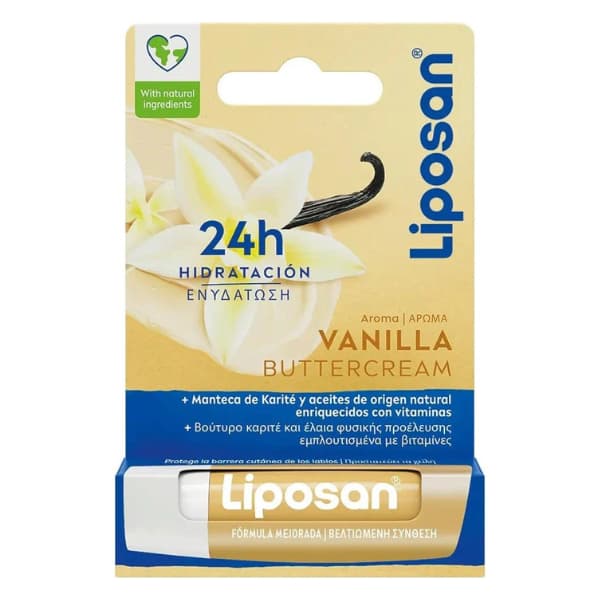 Liposan Blister Vanilla Butter Cream Φροντίδα Χειλιών