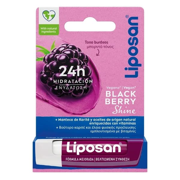 Liposan Blackberry Φροντίδα Χειλιών