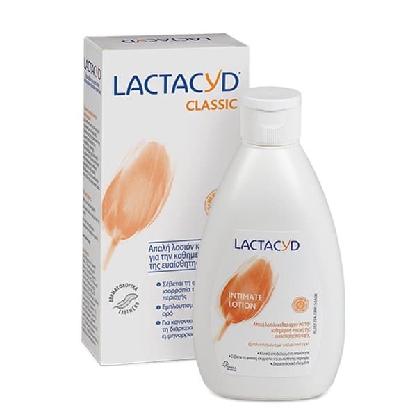 Lactacyd Για Ευαίσθητες Περιοχές Καθαρισμός Ευαίσθητης Περιοχής