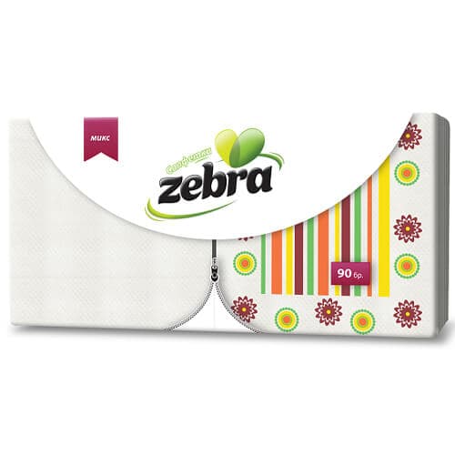 Χαρτοπετσέτα Mixed Zebra Χαρτοπετσέτες