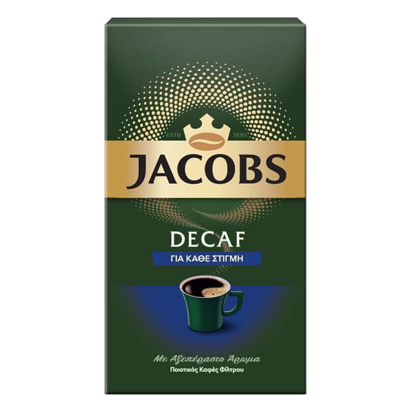 Καφές Φίλτρου Decaf Jacobs Καφές