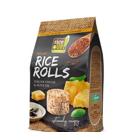 Ρυζογκοφρέτες Ολικής Παρμεζάνα Rice Up Ρυζογκοφρέτες