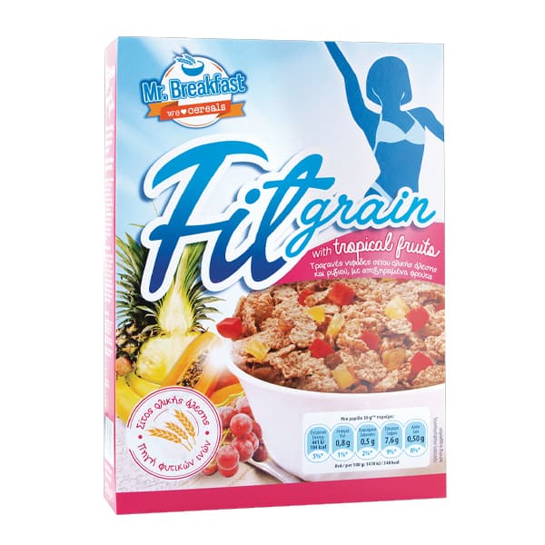 Δημητριακά Fitgrain Tropical Mr.Breakfast Δημητριακά
