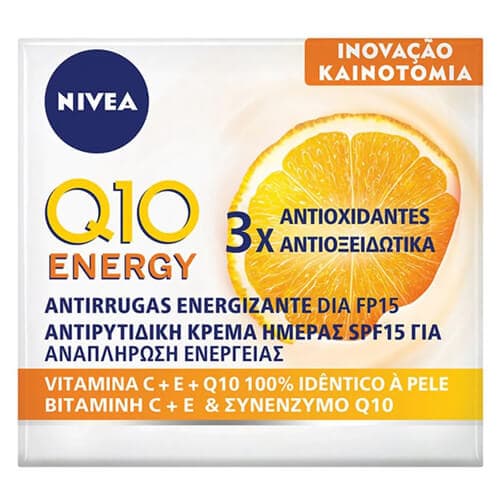 Κρέμα Ημέρας Nivea Q10 Energy Προσώπου