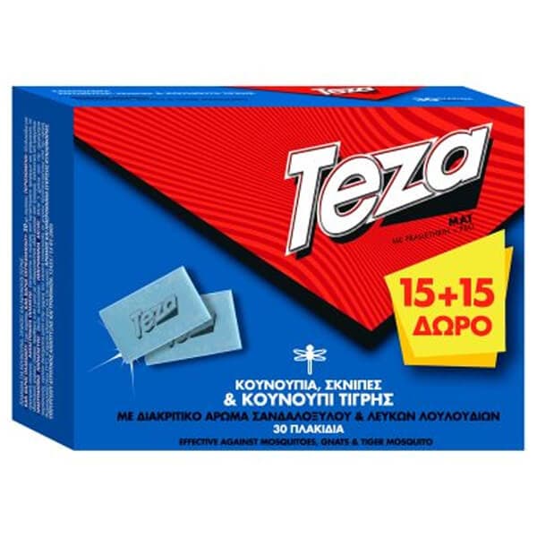 Ταμπλέτες Εντόμων Teza Fik Εντομοαπωθητικά
