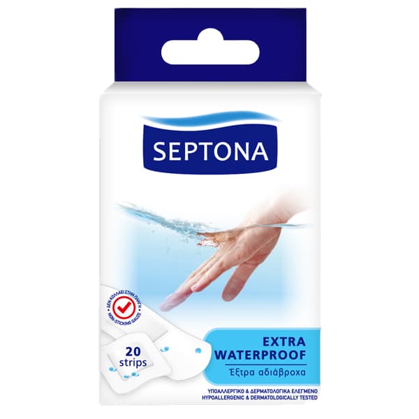 Septona Strips Medicare Αδιάβροχα Επίθεμα Τραύματος