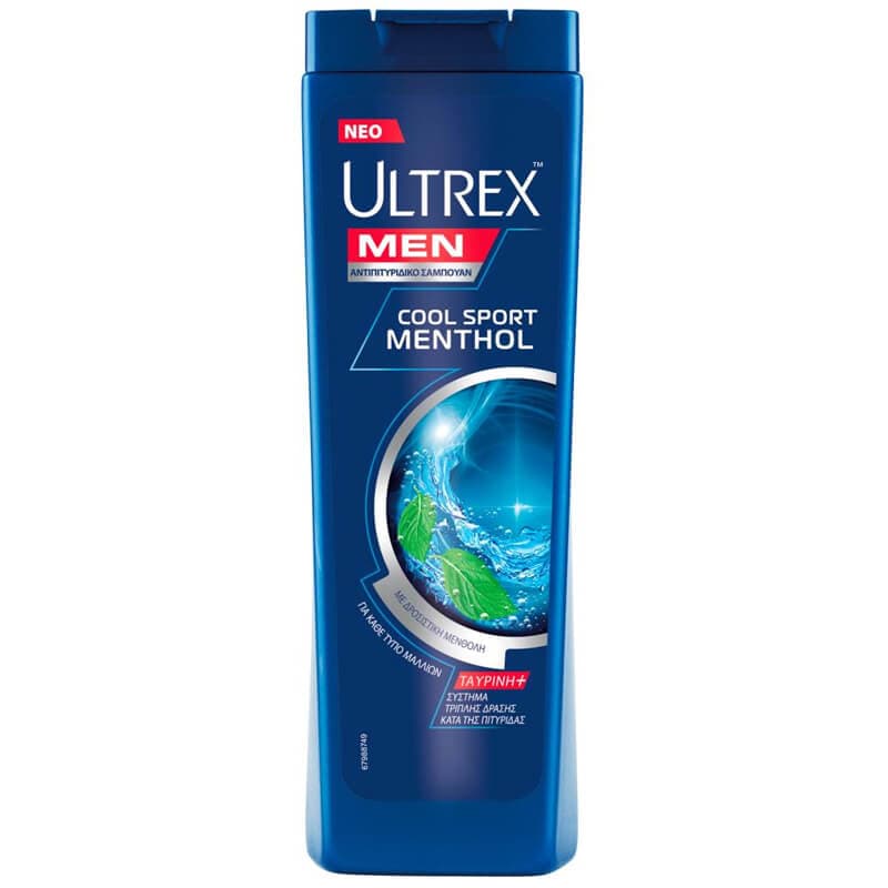 Σαμπουάν Ultrex Cool Sport ΣΑΜΠΟΥΑΝ