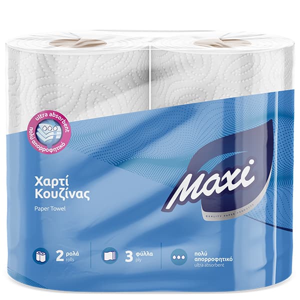 Χαρτί Κουζίνας Επαγ/κό Maxi ΧΑΡΤΙΑ ΚΟΥΖΙΝΑΣ